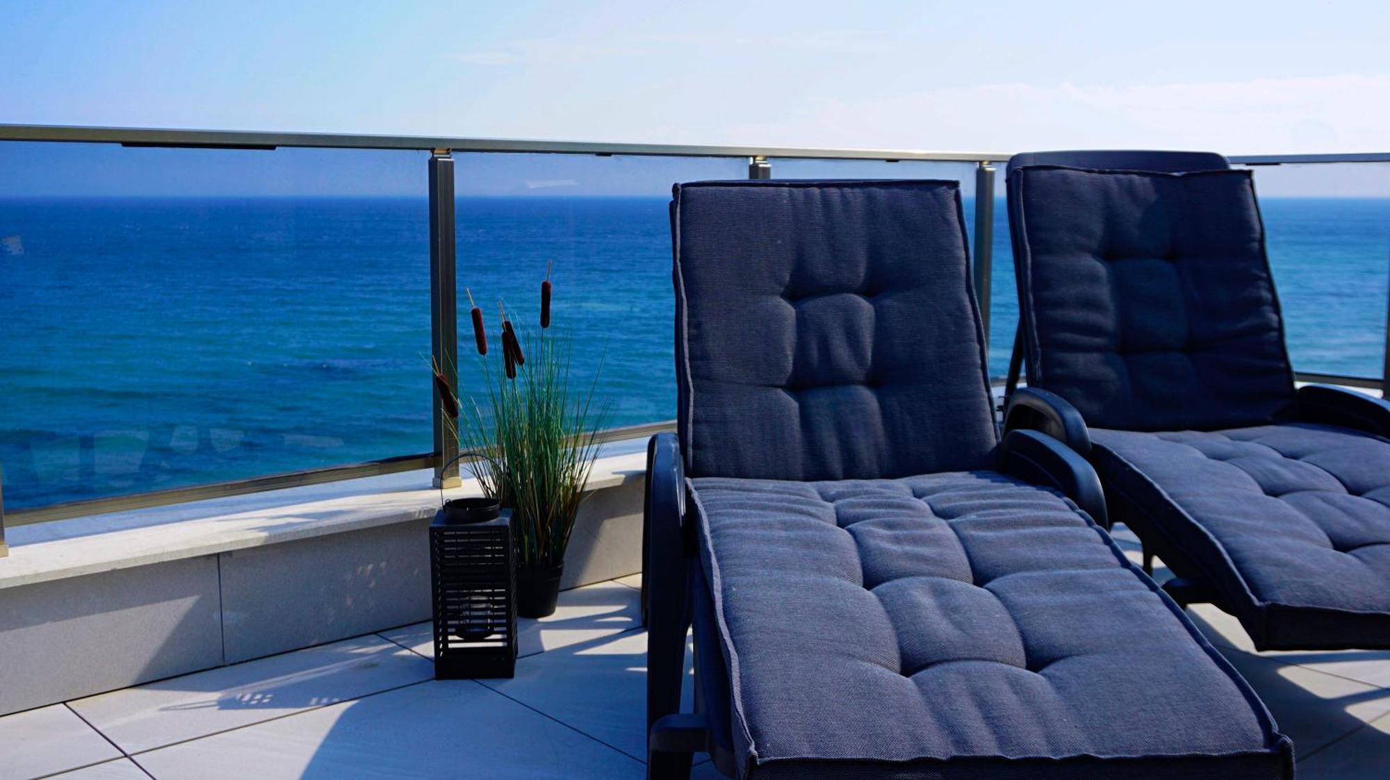Апартамент Бийч Вю Обзор - Apartment Beach View ابزور المظهر الخارجي الصورة