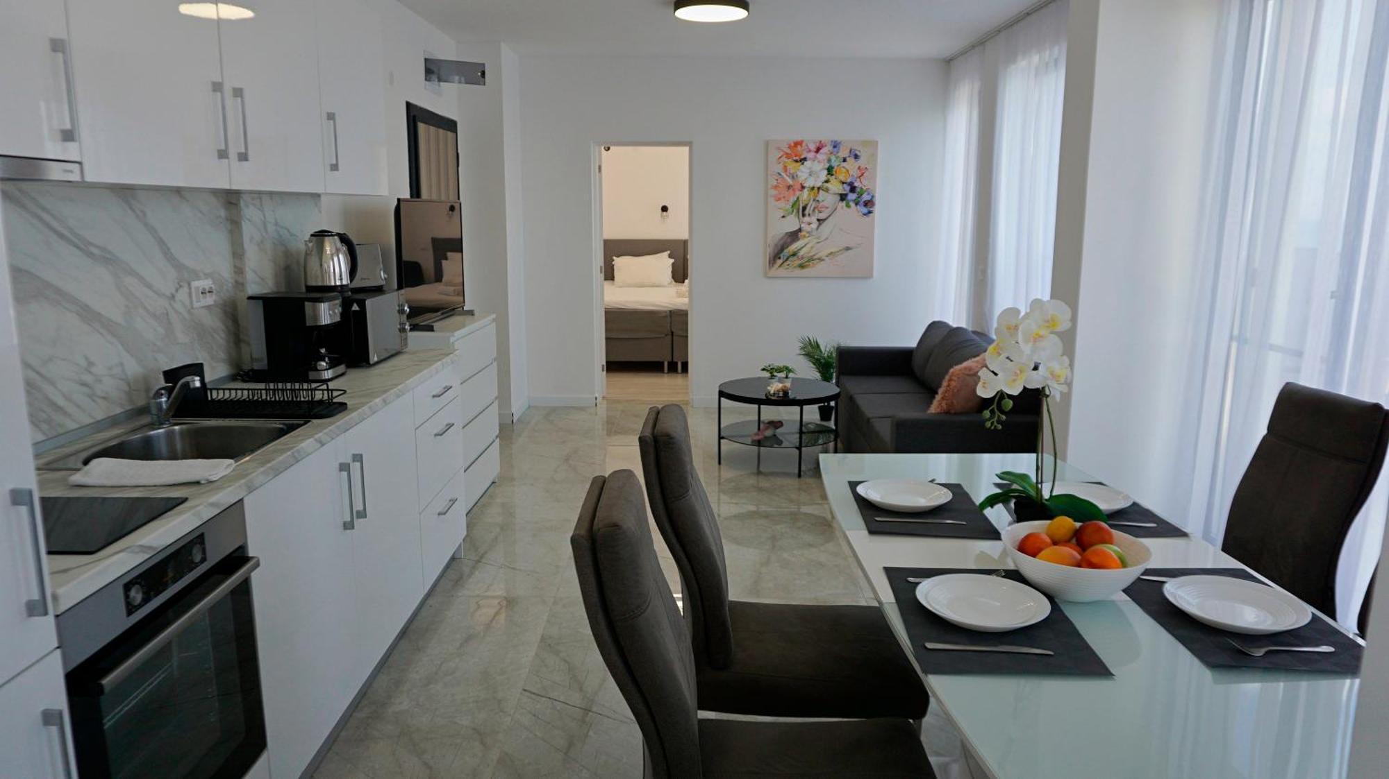 Апартамент Бийч Вю Обзор - Apartment Beach View ابزور المظهر الخارجي الصورة