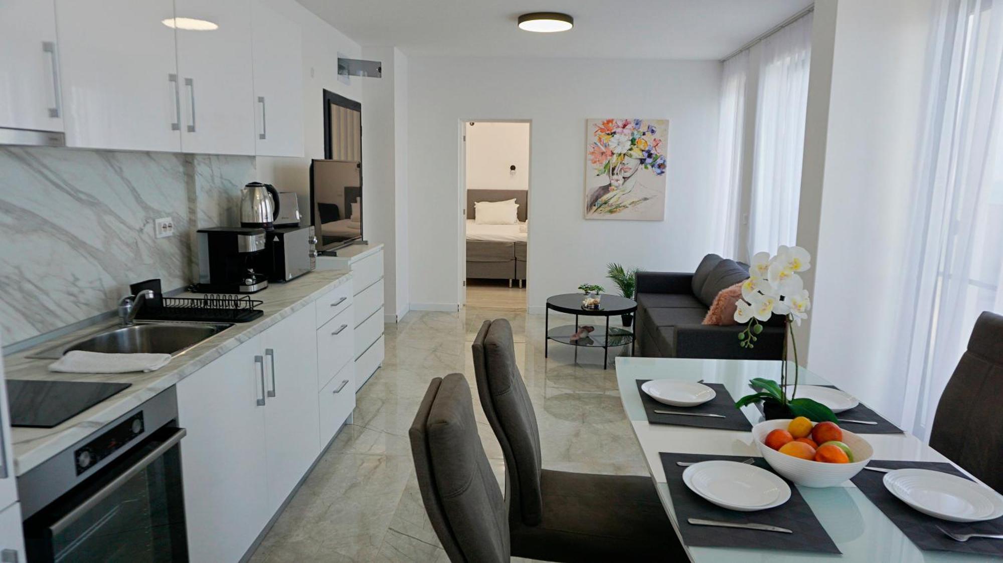 Апартамент Бийч Вю Обзор - Apartment Beach View ابزور المظهر الخارجي الصورة