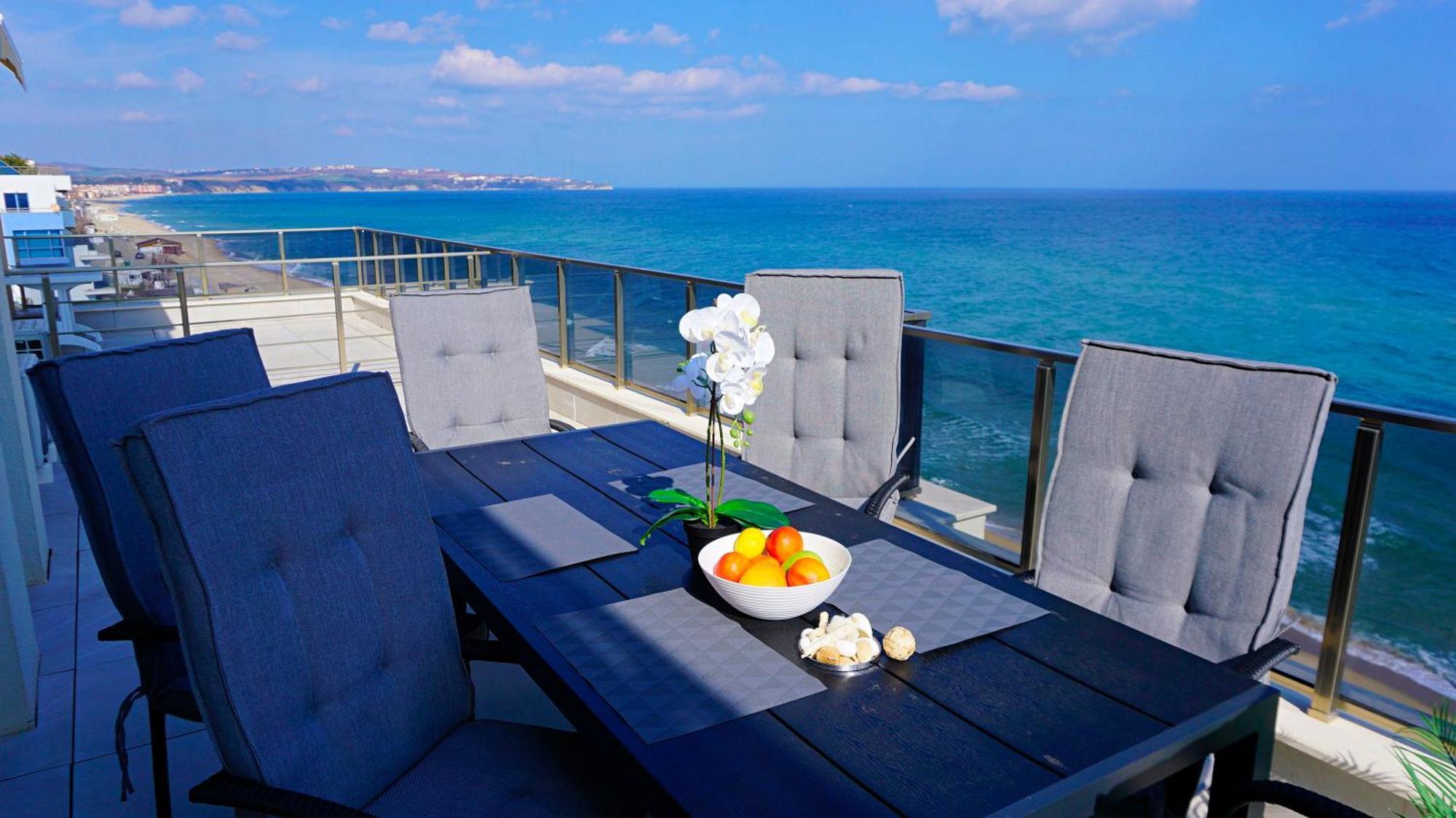 Апартамент Бийч Вю Обзор - Apartment Beach View ابزور المظهر الخارجي الصورة