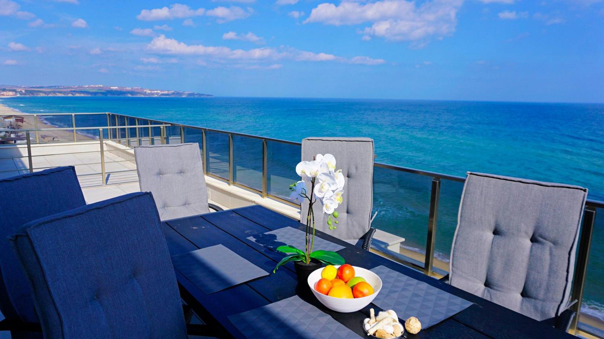 Апартамент Бийч Вю Обзор - Apartment Beach View ابزور المظهر الخارجي الصورة