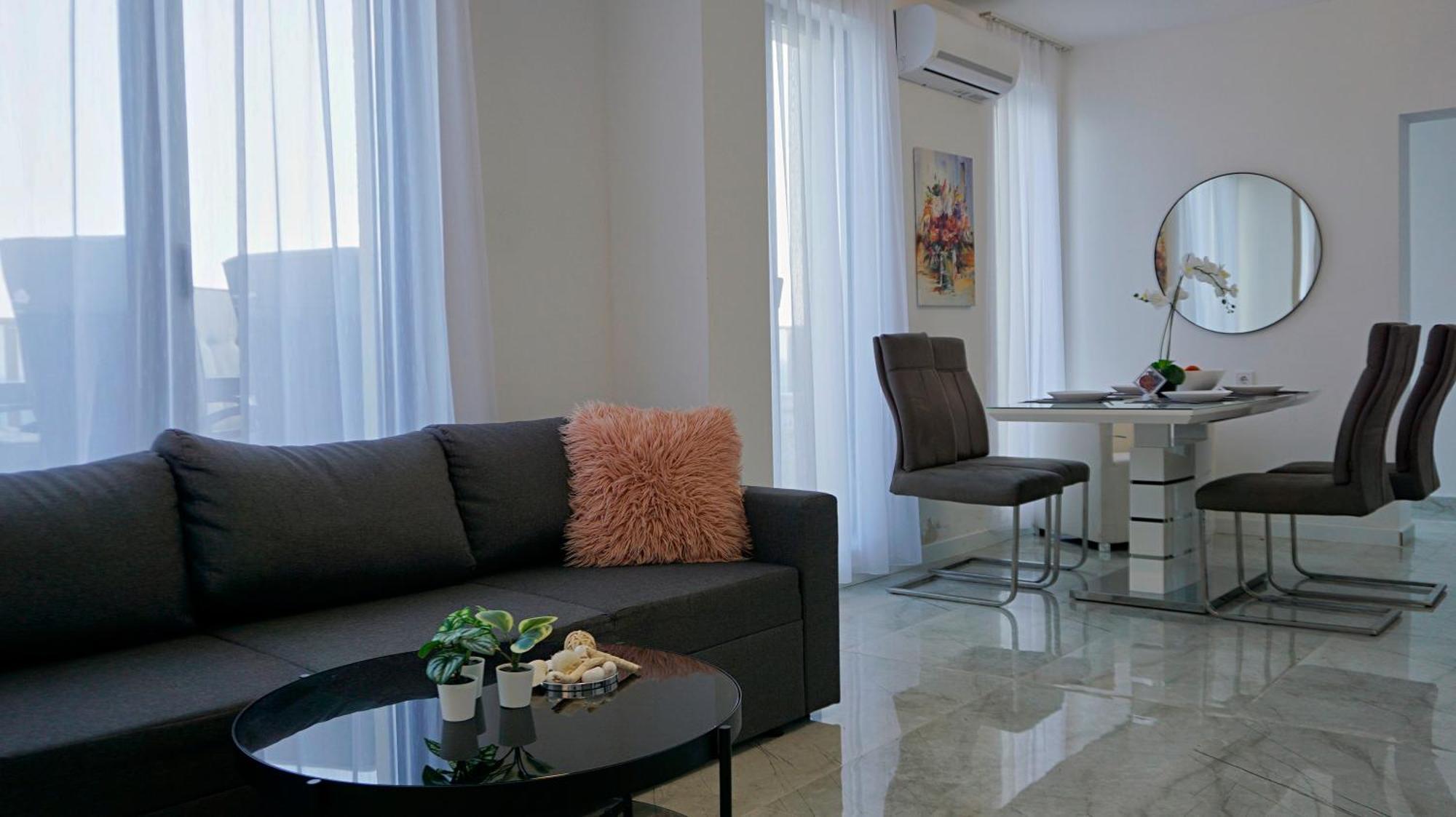 Апартамент Бийч Вю Обзор - Apartment Beach View ابزور المظهر الخارجي الصورة