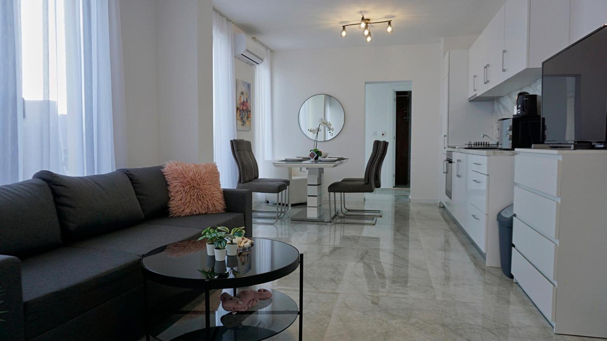 Апартамент Бийч Вю Обзор - Apartment Beach View ابزور المظهر الخارجي الصورة