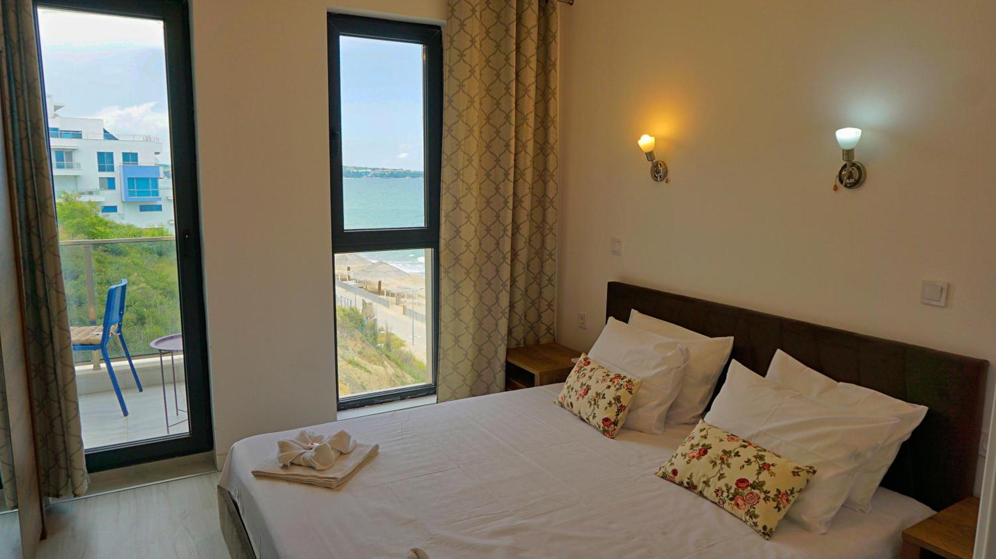 Апартамент Бийч Вю Обзор - Apartment Beach View ابزور المظهر الخارجي الصورة