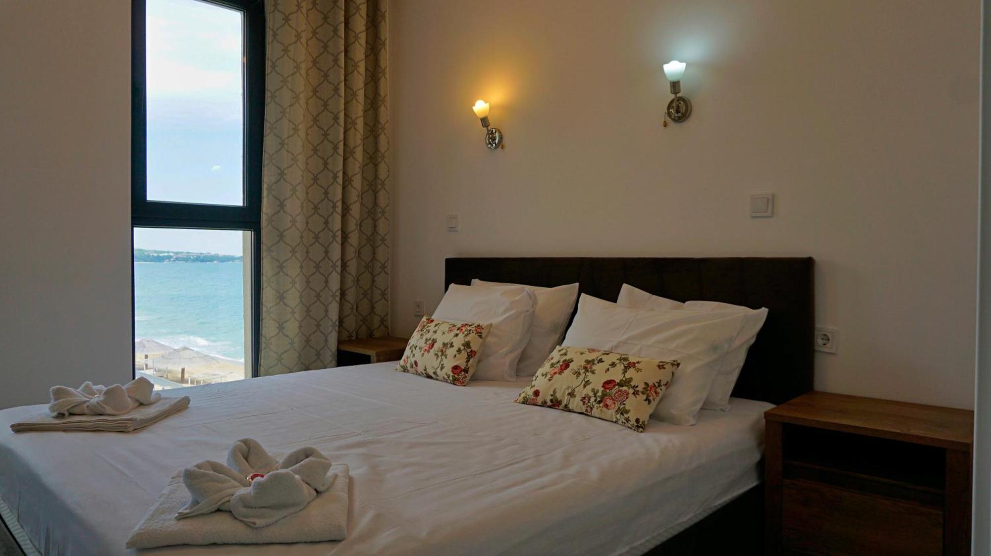 Апартамент Бийч Вю Обзор - Apartment Beach View ابزور المظهر الخارجي الصورة