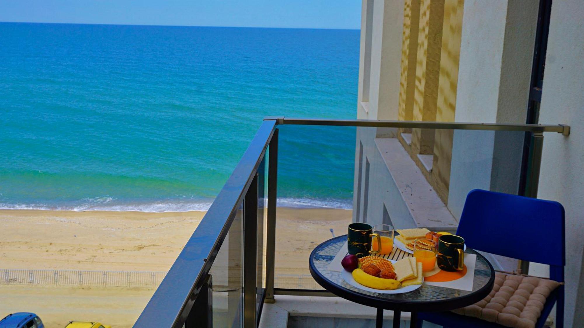 Апартамент Бийч Вю Обзор - Apartment Beach View ابزور المظهر الخارجي الصورة